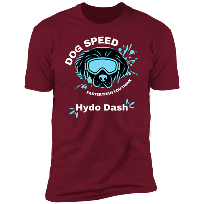 Dog Speed Faster Than You Think Hydro Dash T-shirt, Hydro Dash shirt dog shirt for humans, in cardinal red