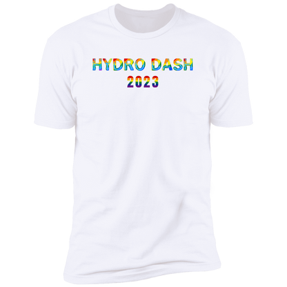 Hydro Dash Pride 2023 t-shirt, dog pride dog Hydro dash shirt for humans, in white