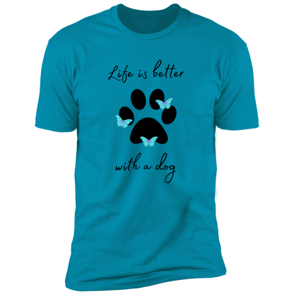 Kitt-Tea T-Shirt, kitty tea shirt, Cat Shirt for humans, funny cat shirt, in turquoise