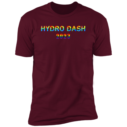 Hydro Dash Pride 2023 t-shirt, dog pride dog Hydro dash shirt for humans, in maroon