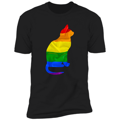Cat Pride, Cat Pride shirt for humas, in black
