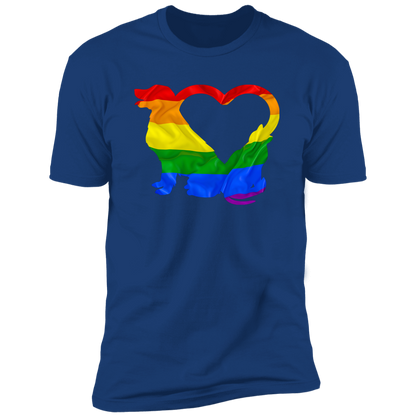 Cat and Dog Pride, Cat Dog Pride shirt for humas, in royal blue