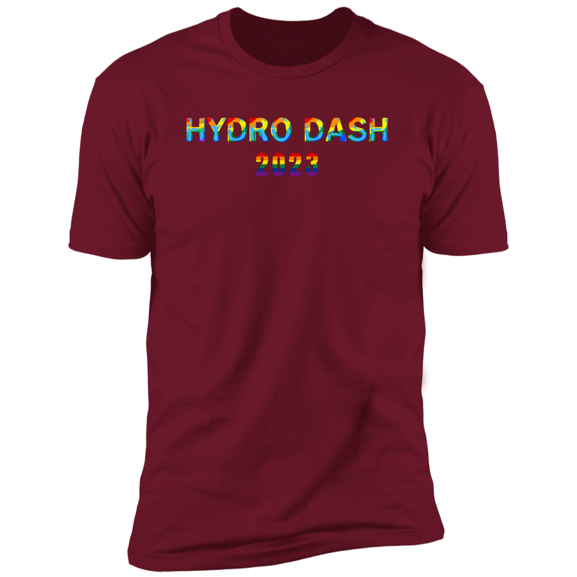 Hydro Dash Pride 2023 t-shirt, dog pride dog Hydro dash shirt for humans, in cardinal red