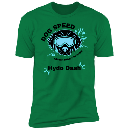 Dog Speed Faster Than You Think Hydro Dash T-shirt, Hydro Dash shirt dog shirt for humans, in kelly green