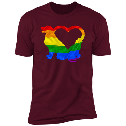 Cat and Dog Pride, Cat Dog Pride shirt for humas, in maroon