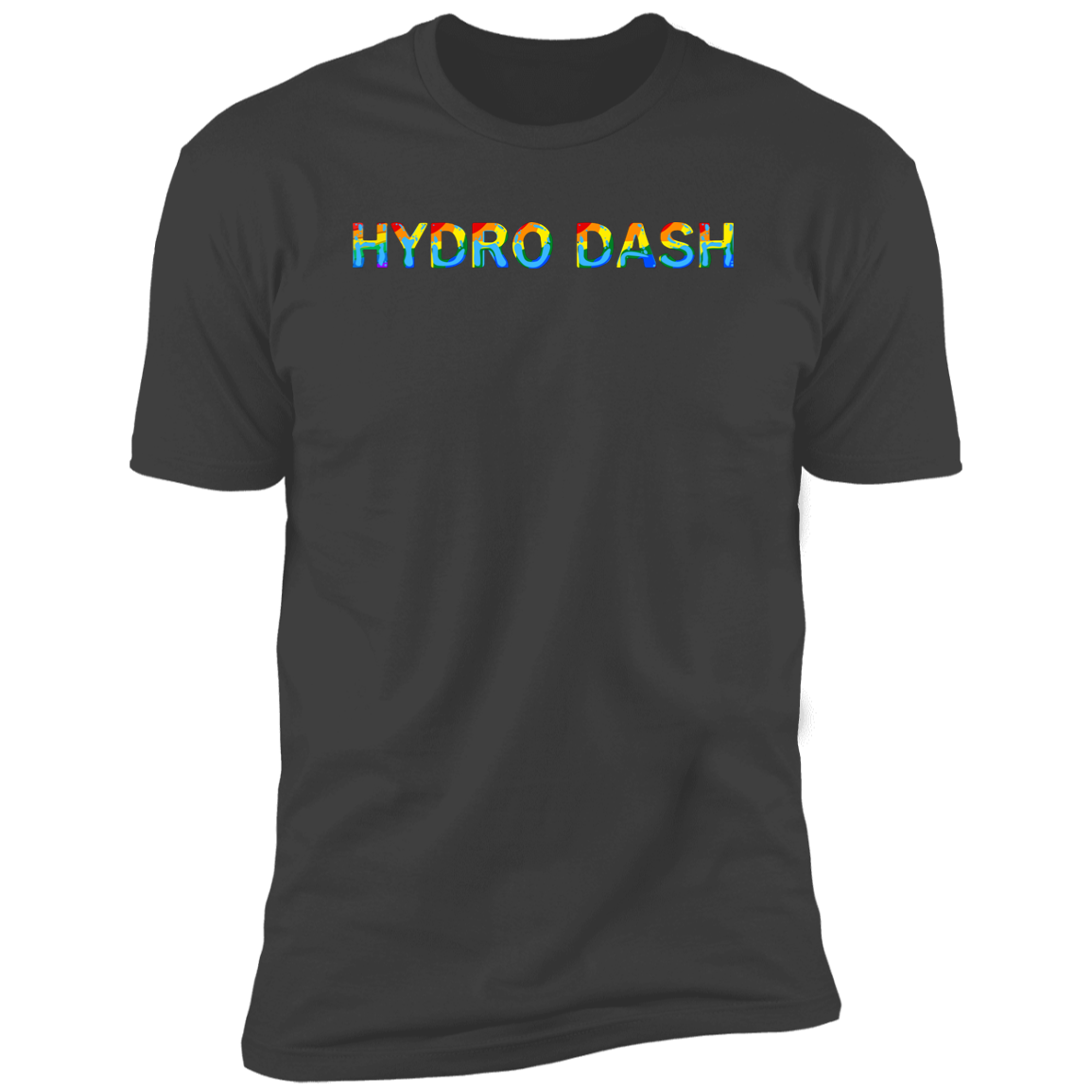  Hydro Dash Pride 2023  t-shirt, dog pride dog Hydro dash shirt for humans, in heavy metal gray