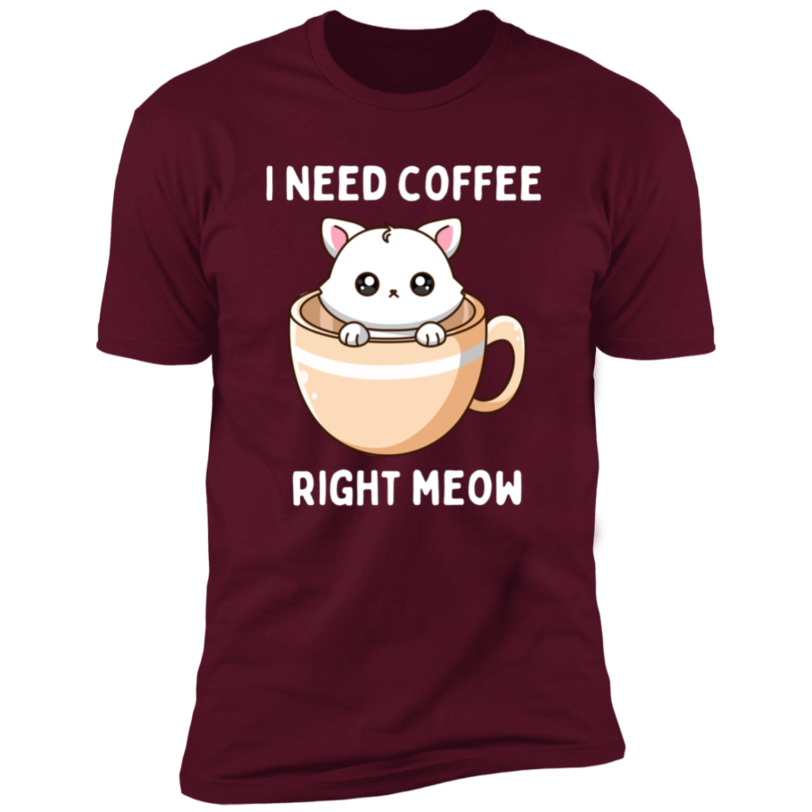 I Need Coffee Right Meow